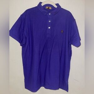 Paul Stuart Rich Purple Polo